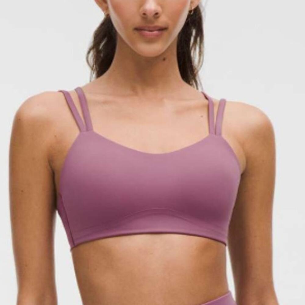 Lululemon Like a Cloud Mystic Purple Low Impact Yoga Sports Bra